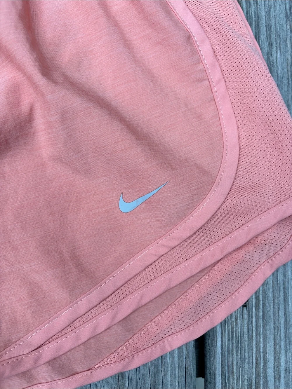 NIKE | Coral Dri-FIT Tempo Running Track Shorts | Size M
